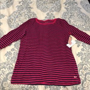 New Striped 3/4 Sleeve shirt with tags.